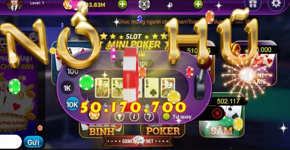 mini game nổ hũ 90